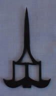 Kelmscott Witch Boot Scissors 3.75